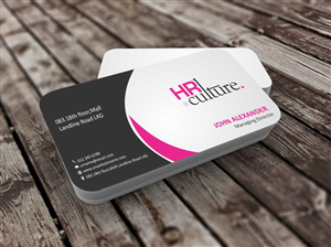 Diseño de Tarjeta de Presentación por szabist para HR Culture | Diseño: #5872459