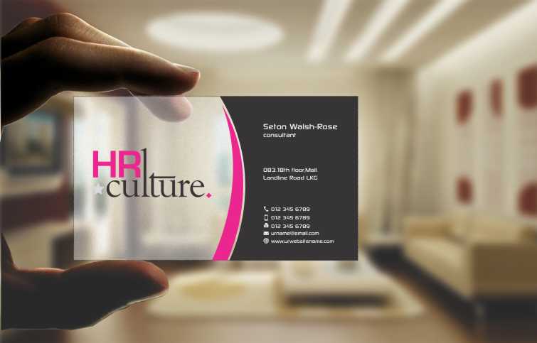 Visitenkarten-Design von szabist für HR Culture | Design #5872472