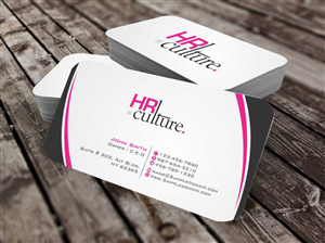 Diseño de Tarjeta de Presentación por szabist para HR Culture | Diseño: #5872482