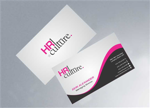 Diseño de Tarjeta de Presentación por szabist para HR Culture | Diseño: #5872489