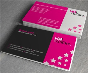 Business Card Design by toron00 for HR Culture | Design #5872183