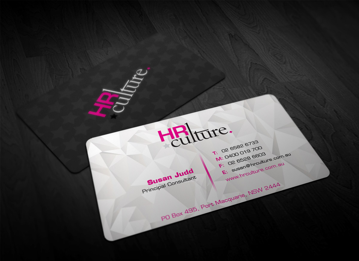 Diseño de Tarjeta de Presentación por Designing Birds para HR Culture | Diseño #5884489