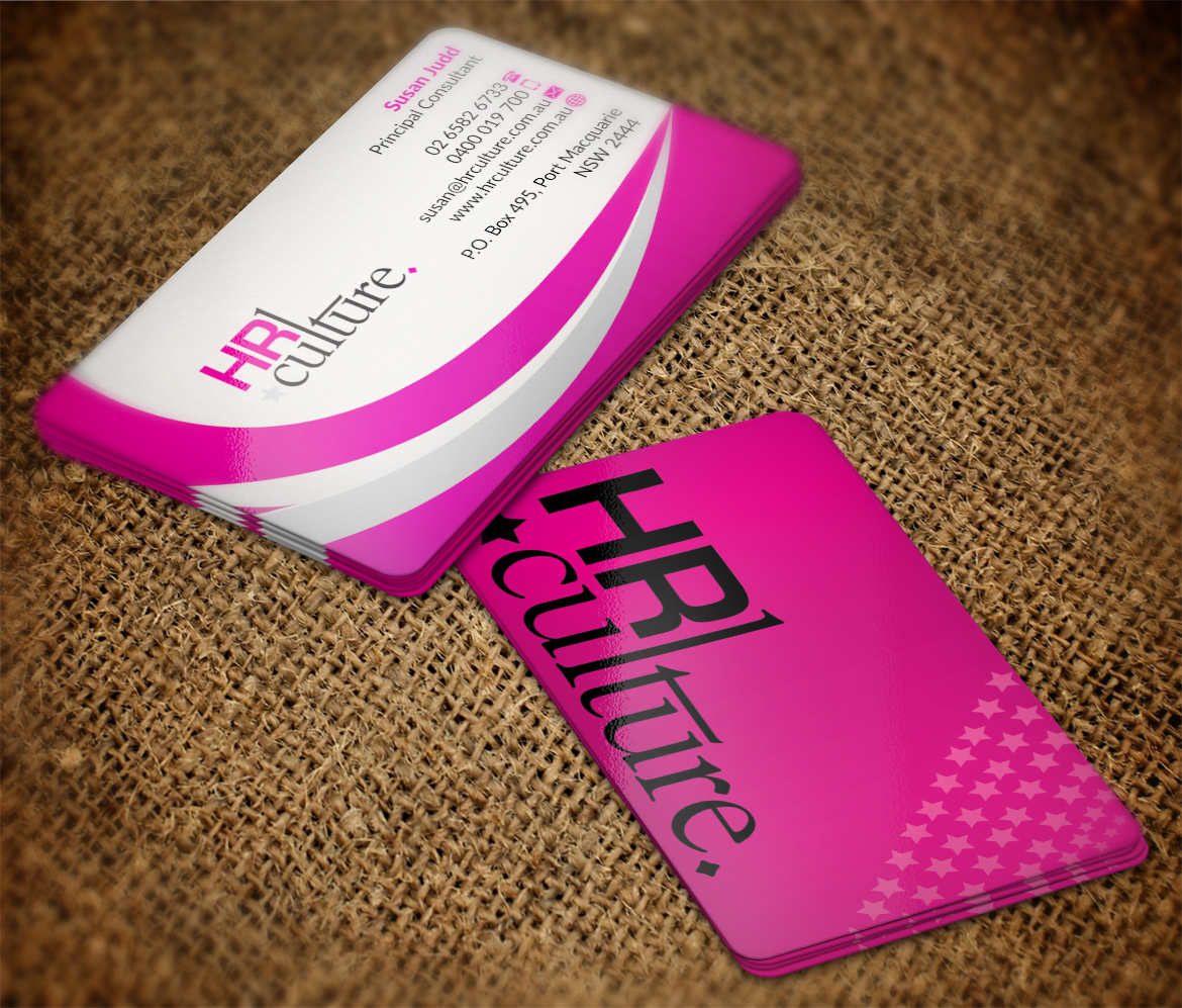 Diseño de Tarjeta de Presentación por AFHUN para HR Culture | Diseño #5896430