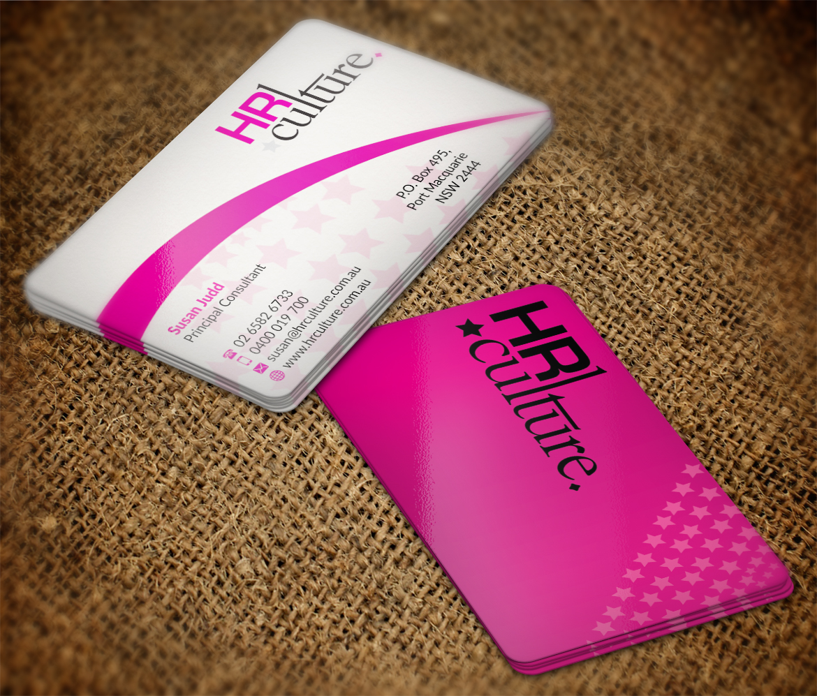 Business Card Design by AFHUN for HR Culture | Design #5896440