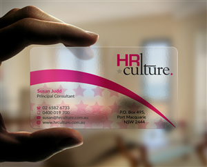 Diseño de Tarjeta de Presentación por AFHUN para HR Culture | Diseño: #5896447