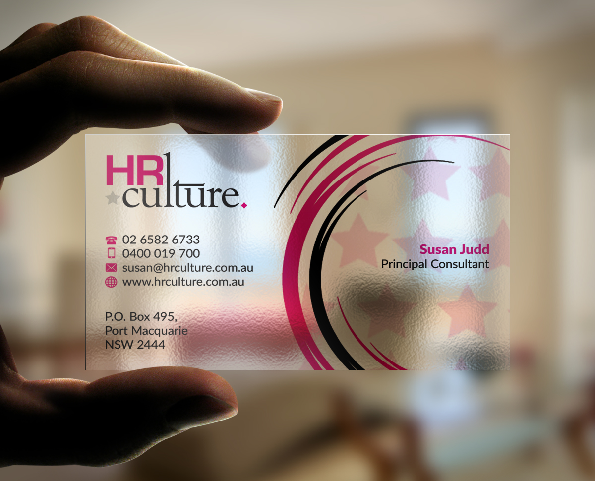 Diseño de Tarjeta de Presentación por AFHUN para HR Culture | Diseño #5896449