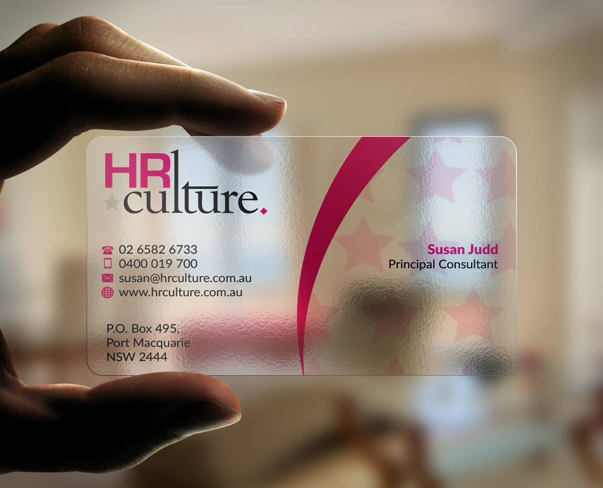 Business Card Design by AFHUN for HR Culture | Design #5896450
