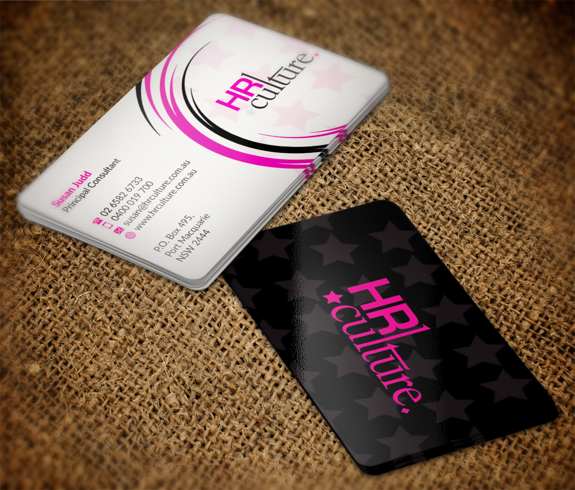 Business Card Design by AFHUN for HR Culture | Design #5896453