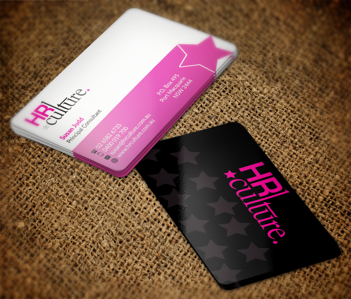 Diseño de Tarjeta de Presentación por AFHUN para HR Culture | Diseño #5896455