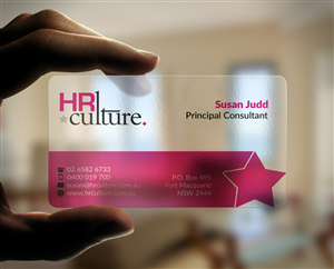 Diseño de Tarjeta de Presentación por AFHUN para HR Culture | Diseño: #5896503