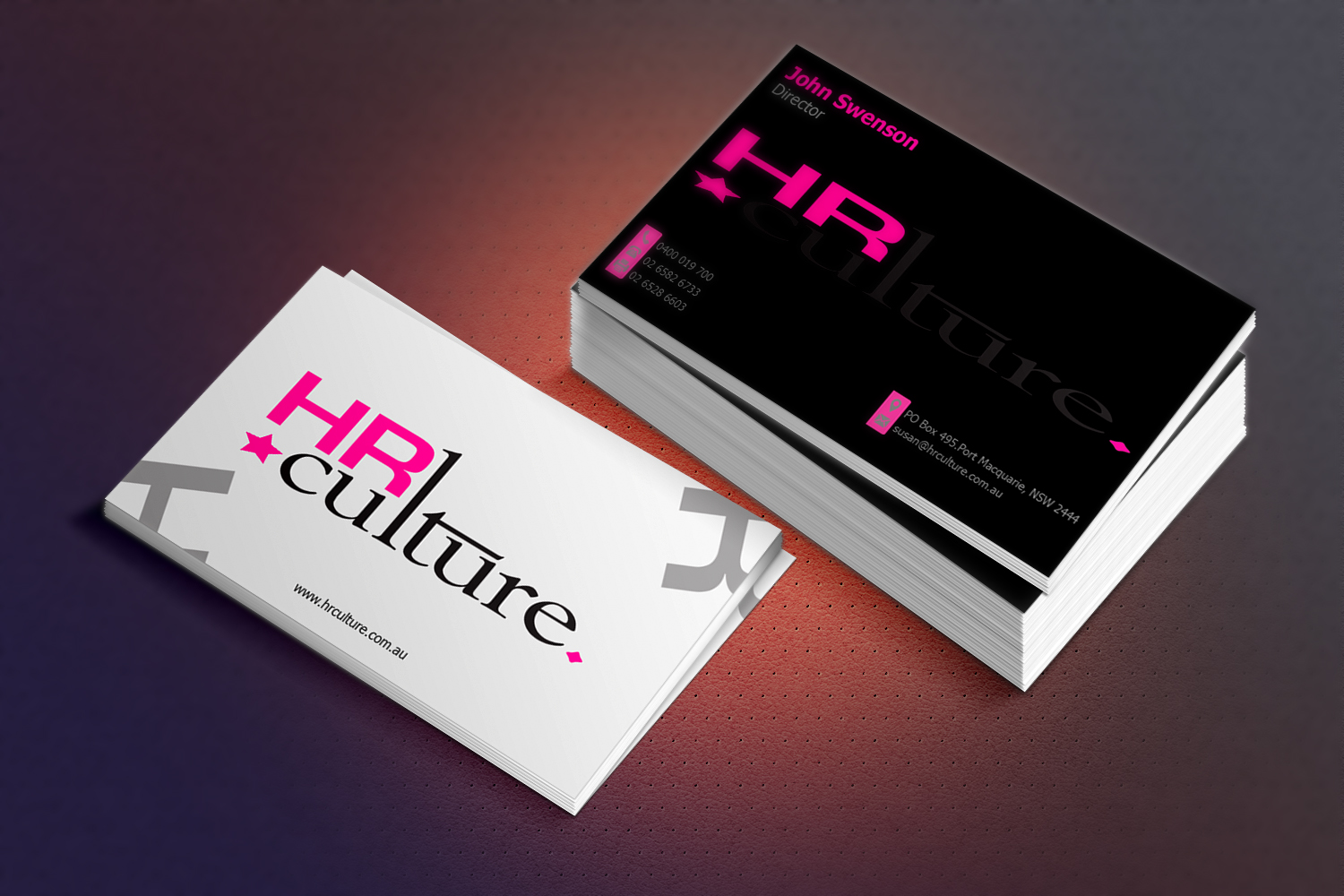 Business Card Design by jewelbabu for HR Culture | Design #5894483