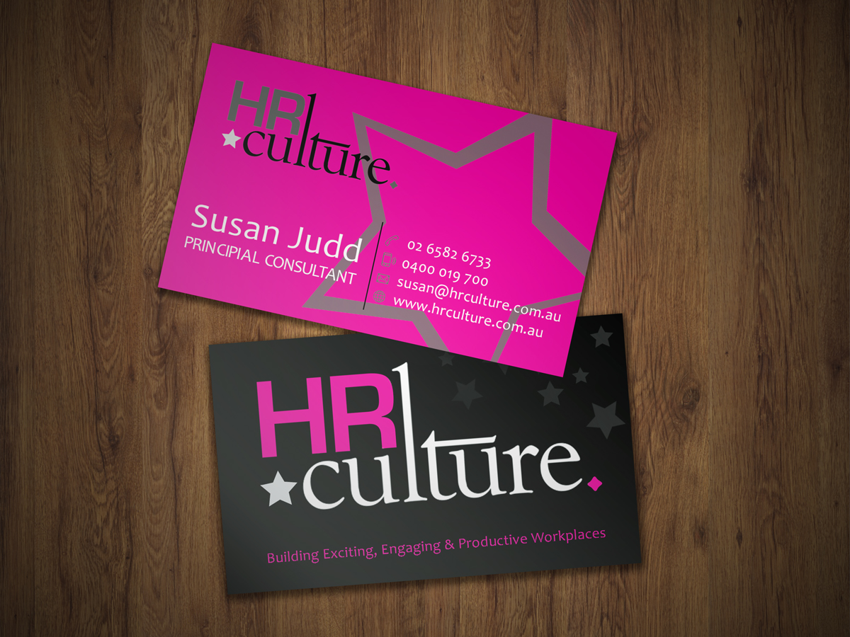 Business Card Design by Edite Guta for HR Culture | Design #5951683