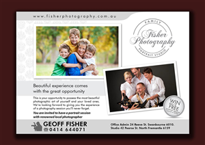 Design de Flyer par Ushan sampath pour Fisher Photography | Design : #5882367