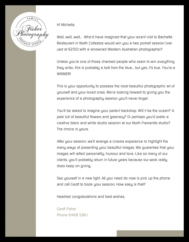 Flyer Design by Best Design Hub for Fisher Photography | Design #5871995