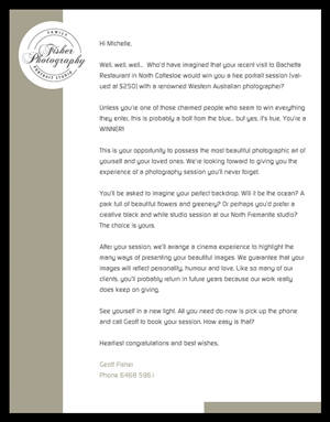Flyer Design by Best Design Hub for Fisher Photography | Design #5871995