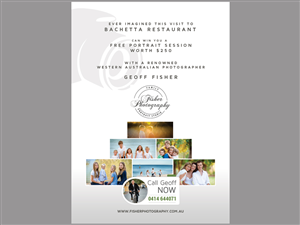 Design de Flyer par LeonFX pour Fisher Photography | Design : #5873226