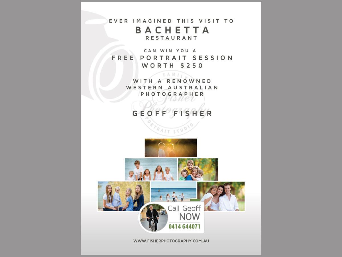 Flyer Design by LeonFX for Fisher Photography | Design #5880409