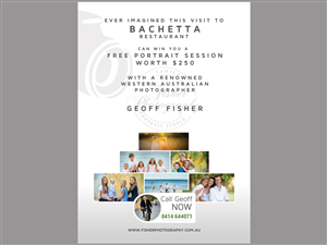 Flyer Design by LeonFX for Fisher Photography | Design #5880409