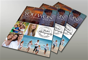 Flyer Design by malcolmwbrown for Fisher Photography | Design #5883226