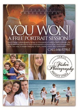 Design de Flyer par malcolmwbrown pour Fisher Photography | Design : #5883245