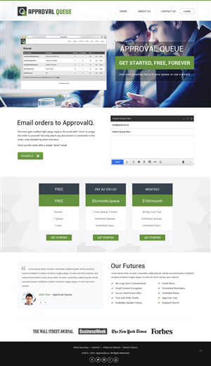 Landing Page Design by pb