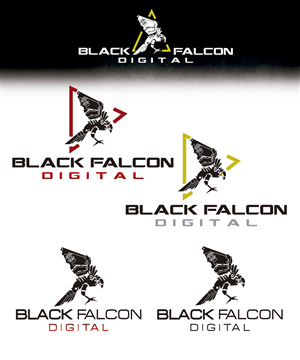 Logo Design by StudioD™ for Black Falcon Digital | Design: #1657748