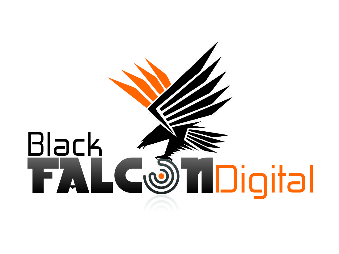 Logo Design by irfana for Black Falcon Digital | Design #1634761