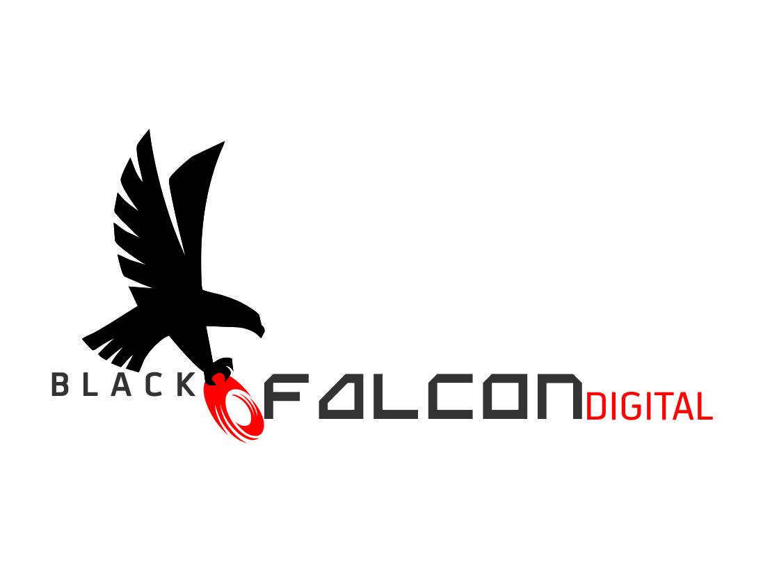 Logo Design by irfana for Black Falcon Digital | Design #1634775