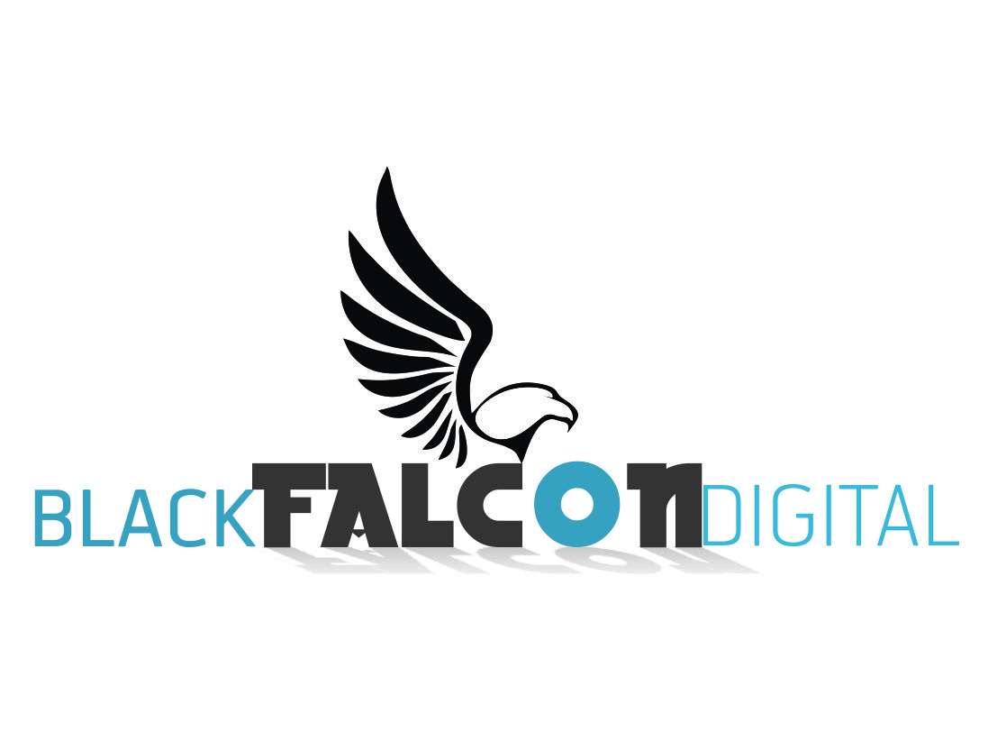 Logo Design by irfana for Black Falcon Digital | Design #1634791