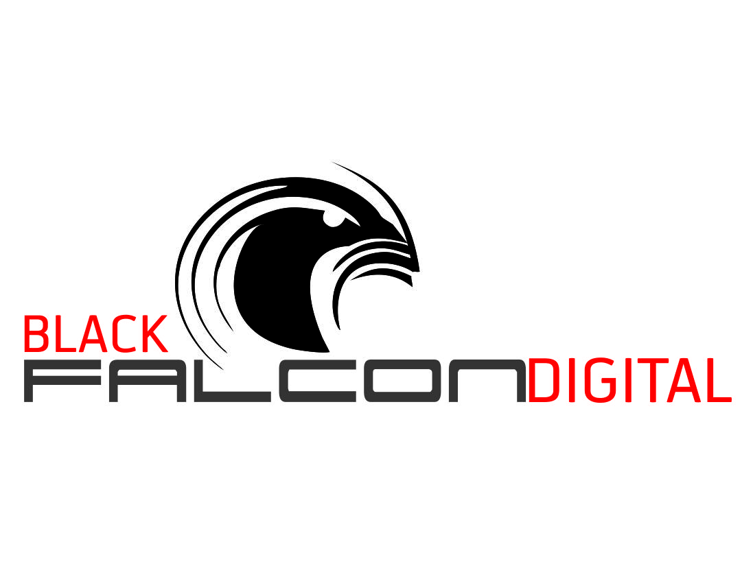 Logo Design by irfana for Black Falcon Digital | Design #1634813