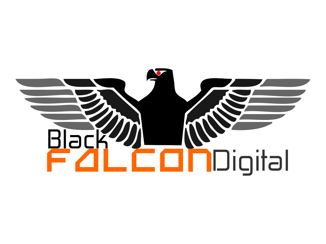 Logo Design by irfana for Black Falcon Digital | Design #1634903