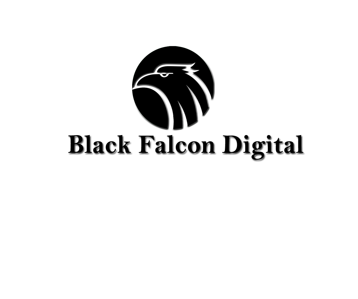 Logo Design by StanlyV2 for Black Falcon Digital | Design #1595685