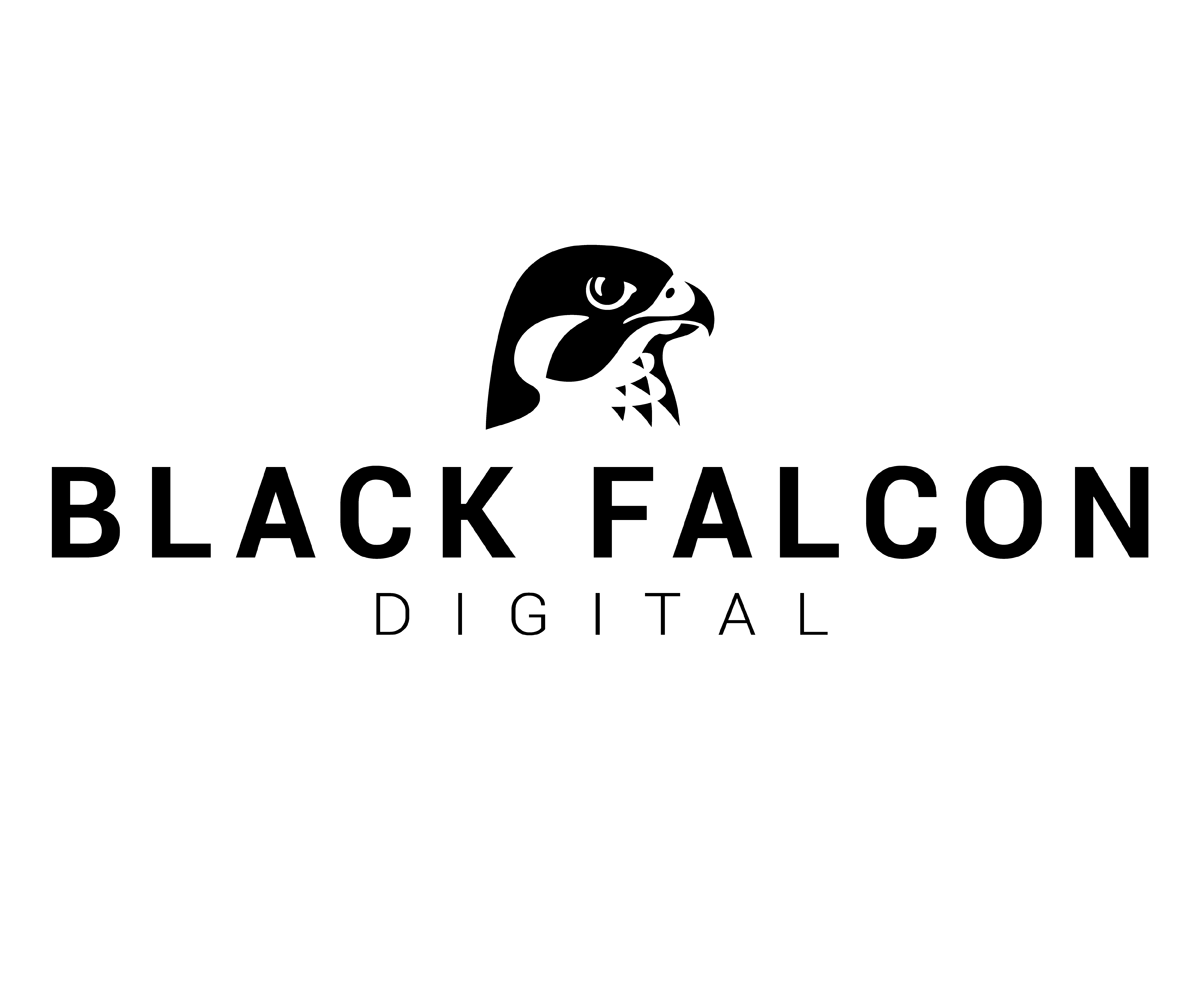 Logo Design by Niche Brand Designs for Black Falcon Digital | Design #1592149