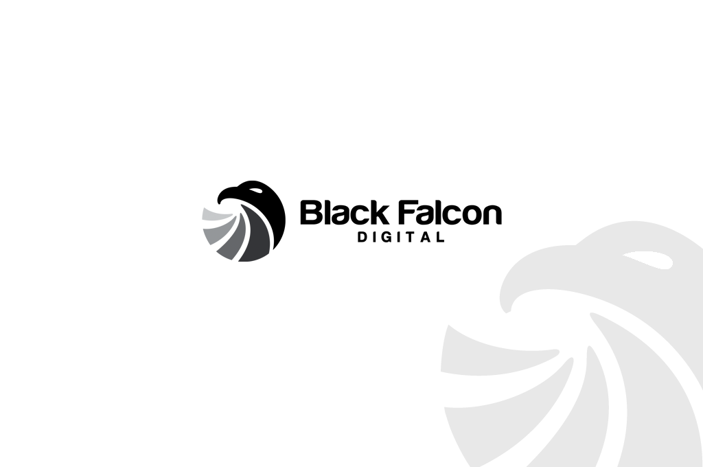 Logo Design by Omee for Black Falcon Digital | Design #1608784