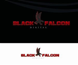 Logo Design by Devotionsdesign for Black Falcon Digital | Design: #1624129