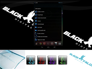 Logo Design by Devotionsdesign for Black Falcon Digital | Design: #1663526
