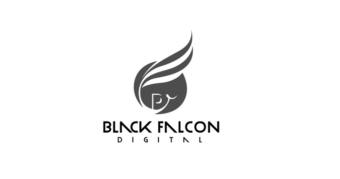 Logo Design by parshdelhi for Black Falcon Digital | Design #1596663