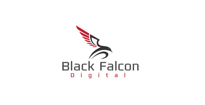 Diseño de Logo por parshdelhi para Black Falcon Digital | Diseño #1626979
