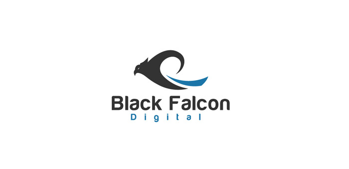 Logo Design by parshdelhi for Black Falcon Digital | Design #1626981