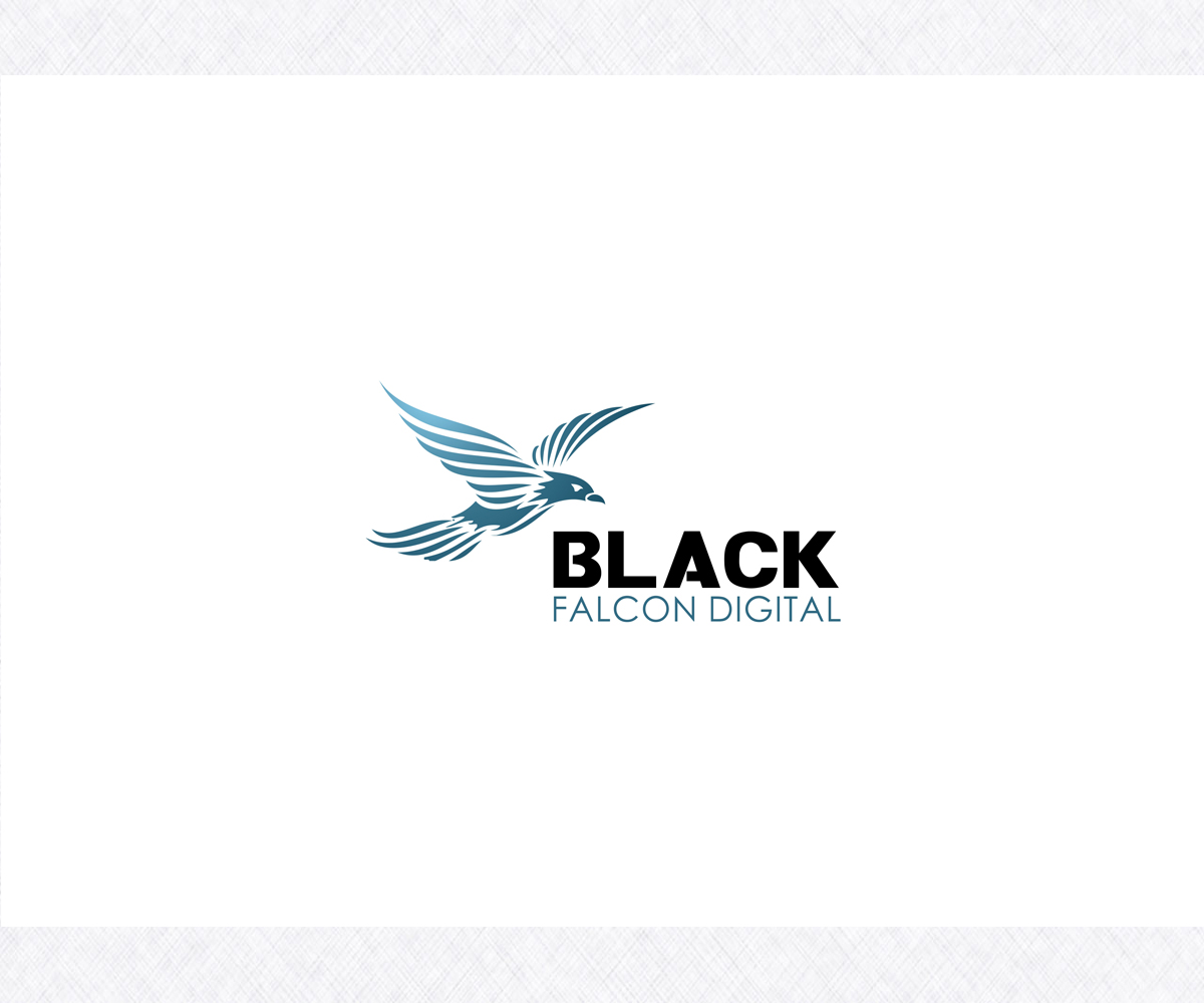Logo Design by BaSumi for Black Falcon Digital | Design #1648270