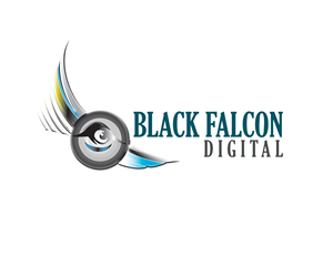 Logo Design by Bloom ART Networks for Black Falcon Digital | Design: #1607552
