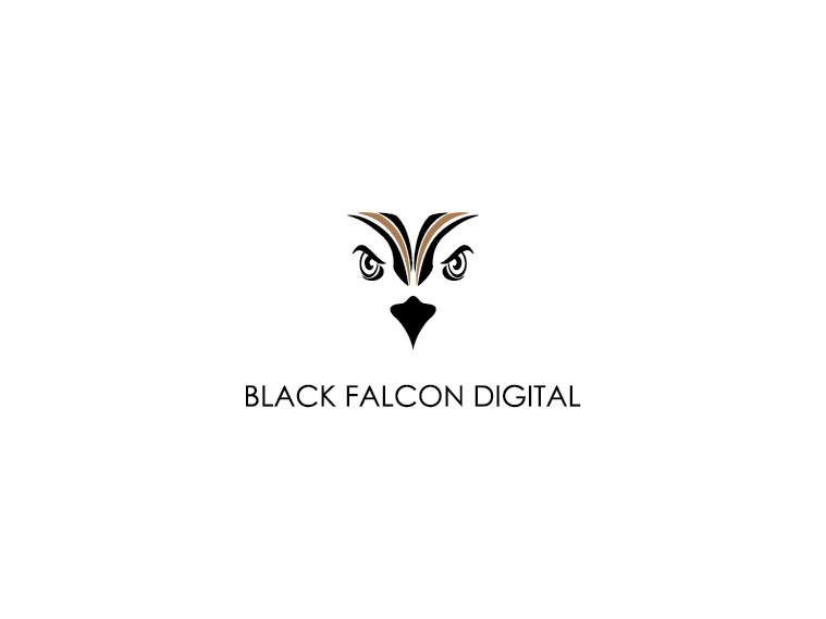 Logo Design by Preethu for Black Falcon Digital | Design #1637713