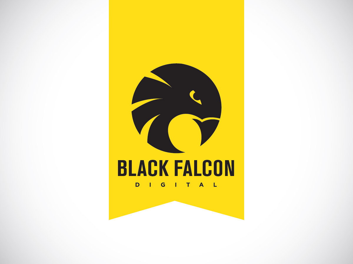 Logo Design by RAW for Black Falcon Digital | Design #1621272