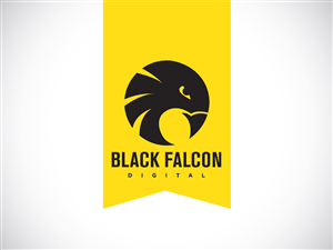 Logo Design by RAW for Black Falcon Digital | Design: #1621272