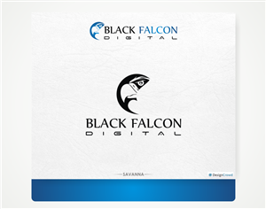 Logo Design by Savana for Black Falcon Digital | Design: #1595435