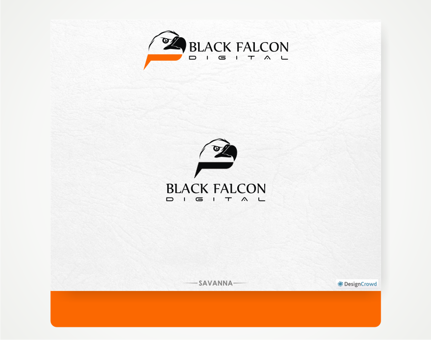 Logo Design by Savana for Black Falcon Digital | Design #1595452
