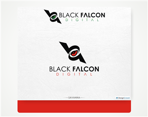 Logo Design by Savana for Black Falcon Digital | Design: #1605849