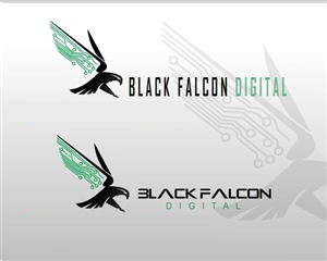 Logo Design by Ry for Black Falcon Digital | Design: #1653693