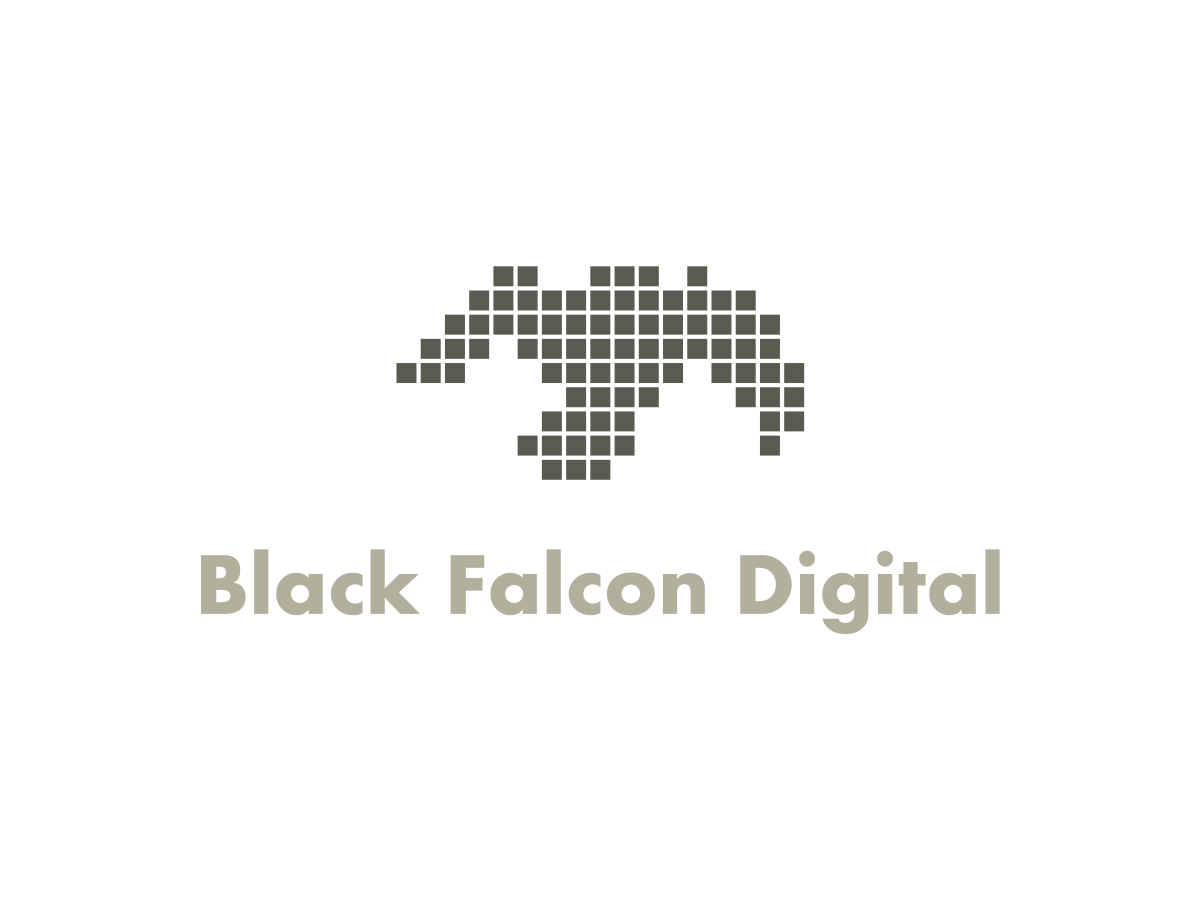 Logo Design by Frigo for Black Falcon Digital | Design #1600017