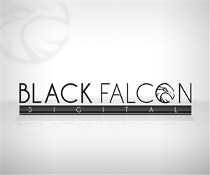 Logo Design by Paulo Lataguia for Black Falcon Digital | Design #1633033